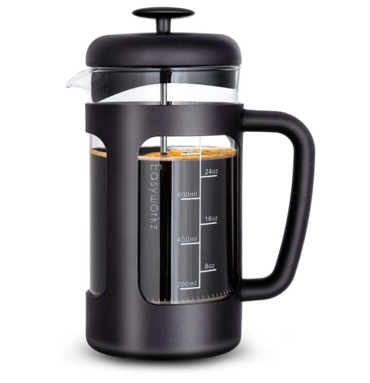 Easyworkz 1000ml soft handles cafetiere