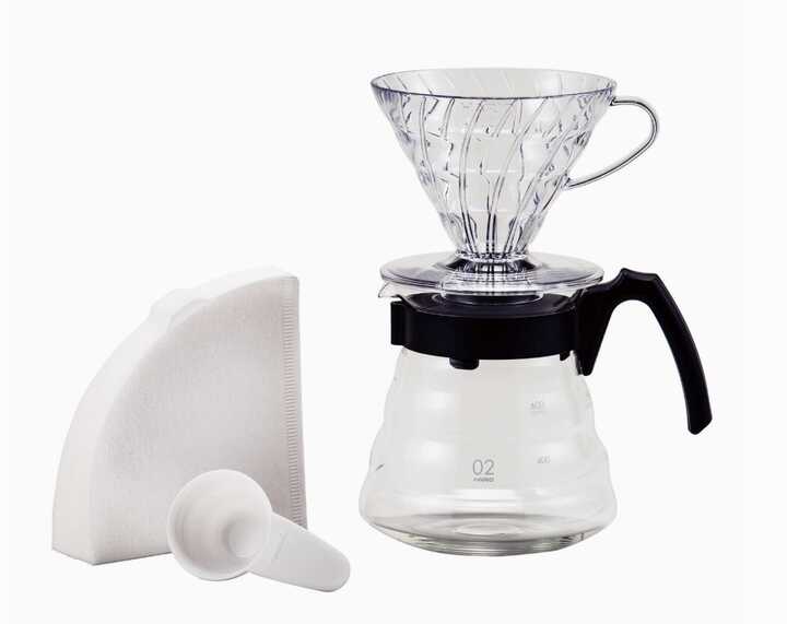 V60 craft coffee making kit - plastic
